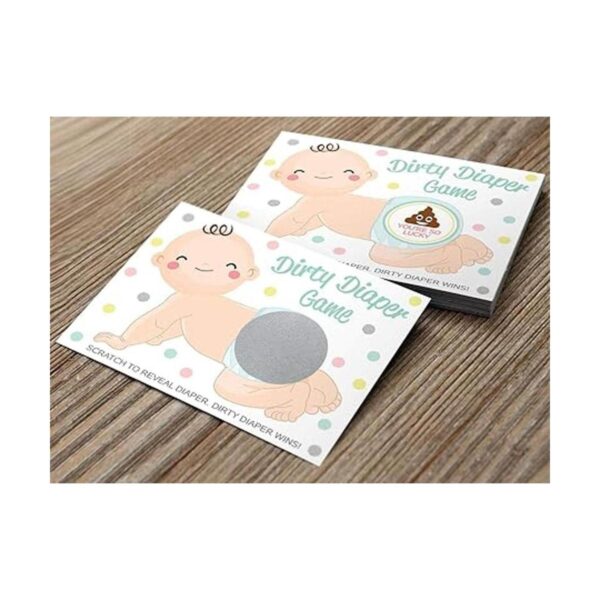 Sucio pañal Scratch Off juego 30 tarjetas billetes de_2
