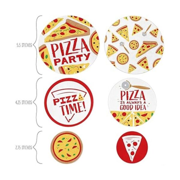 Big Dot of Happiness Pizza Party Time Confeti para_2