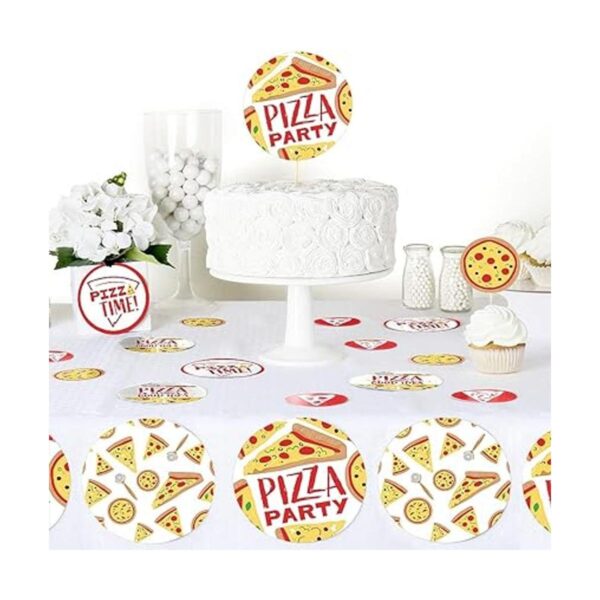 Big Dot of Happiness Pizza Party Time Confeti para_4