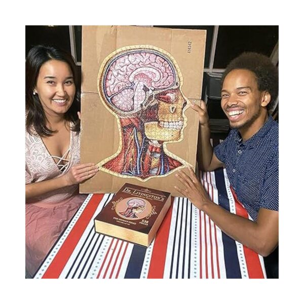 Genius Games Rompecabezas de anatomía de Dr. Livingston_2