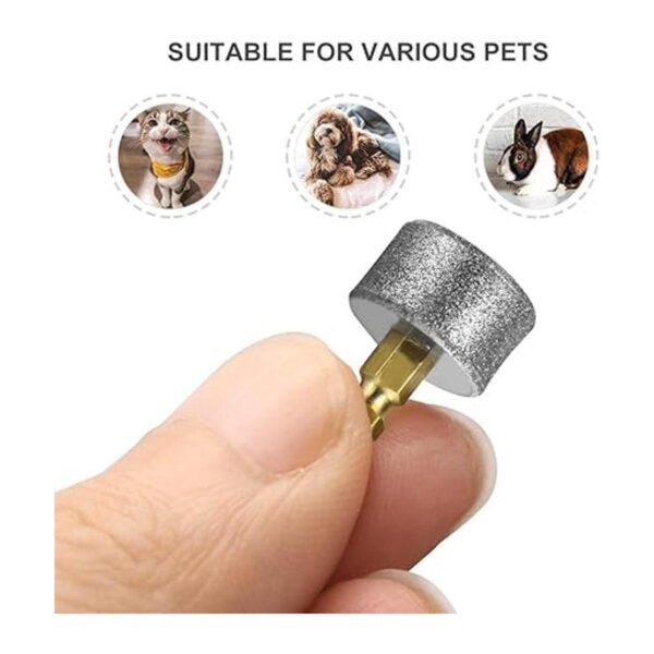 Paquete de 2 molinillos de uñas de repuesto para perro