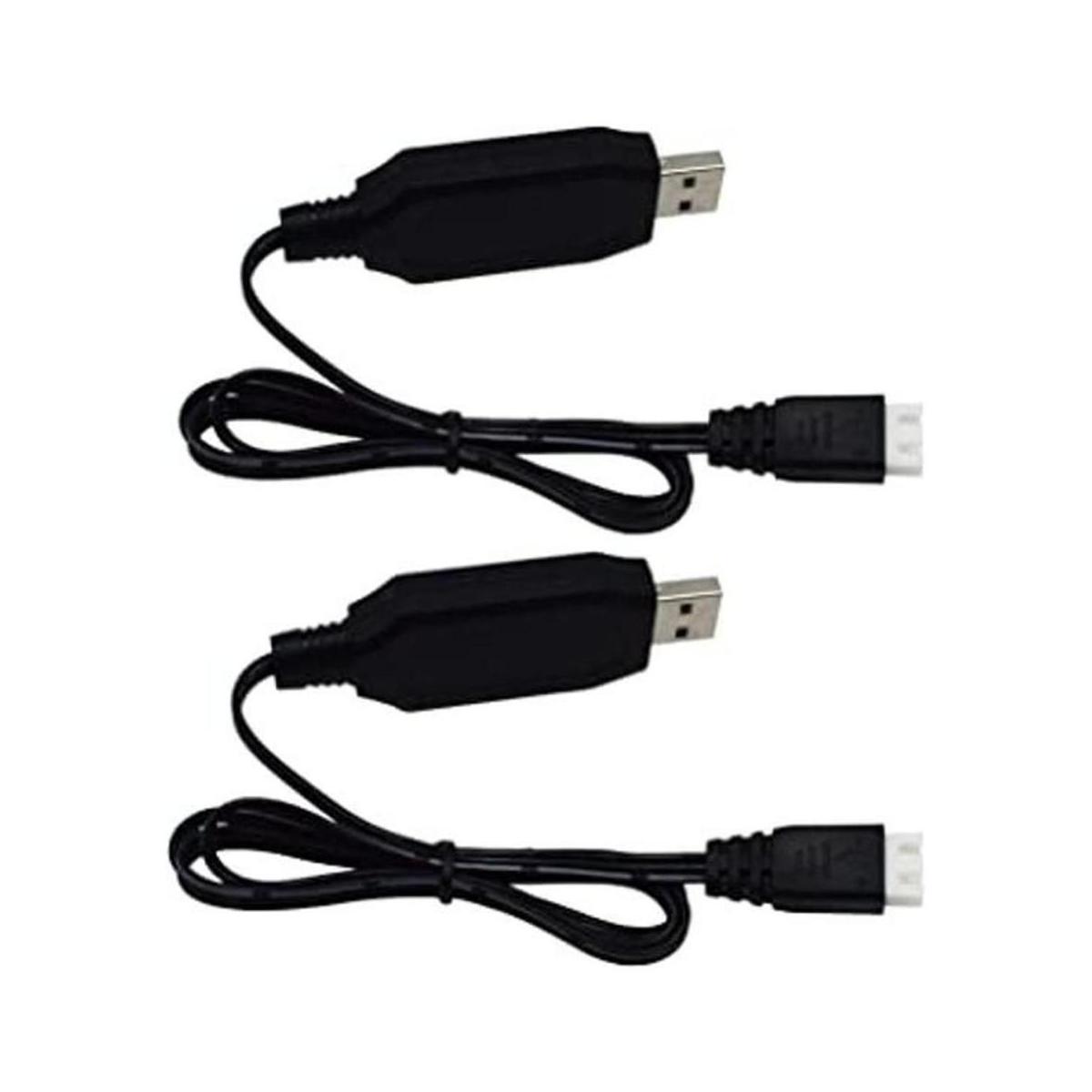 Blomiky Paquete de 2 cables de carga USB H102 de 7.4 V 1.3