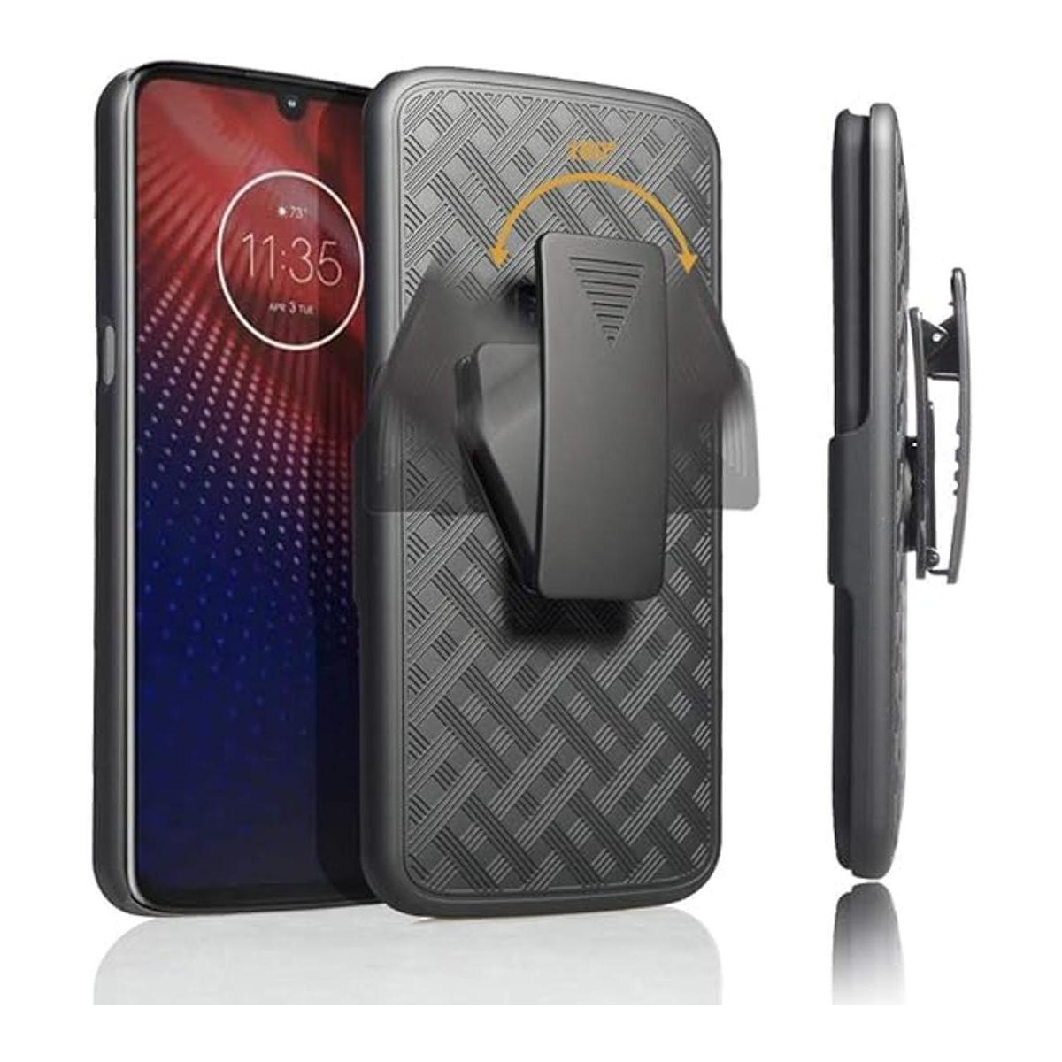 HIDAHE Funda rígida para Motorola Moto Z4 Play 2019