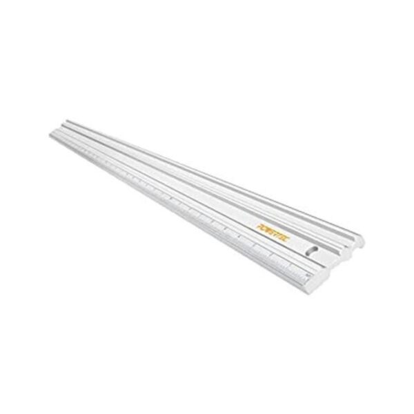 POWERTEC 71332 Borde recto de aluminio anodizado de 38