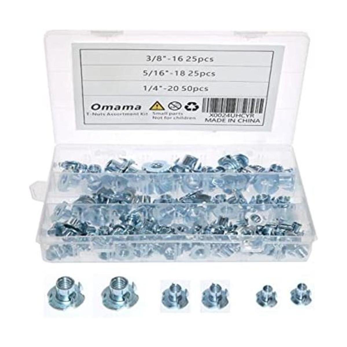 TNut 142051618 3816 paquete de 100 Kit surtido