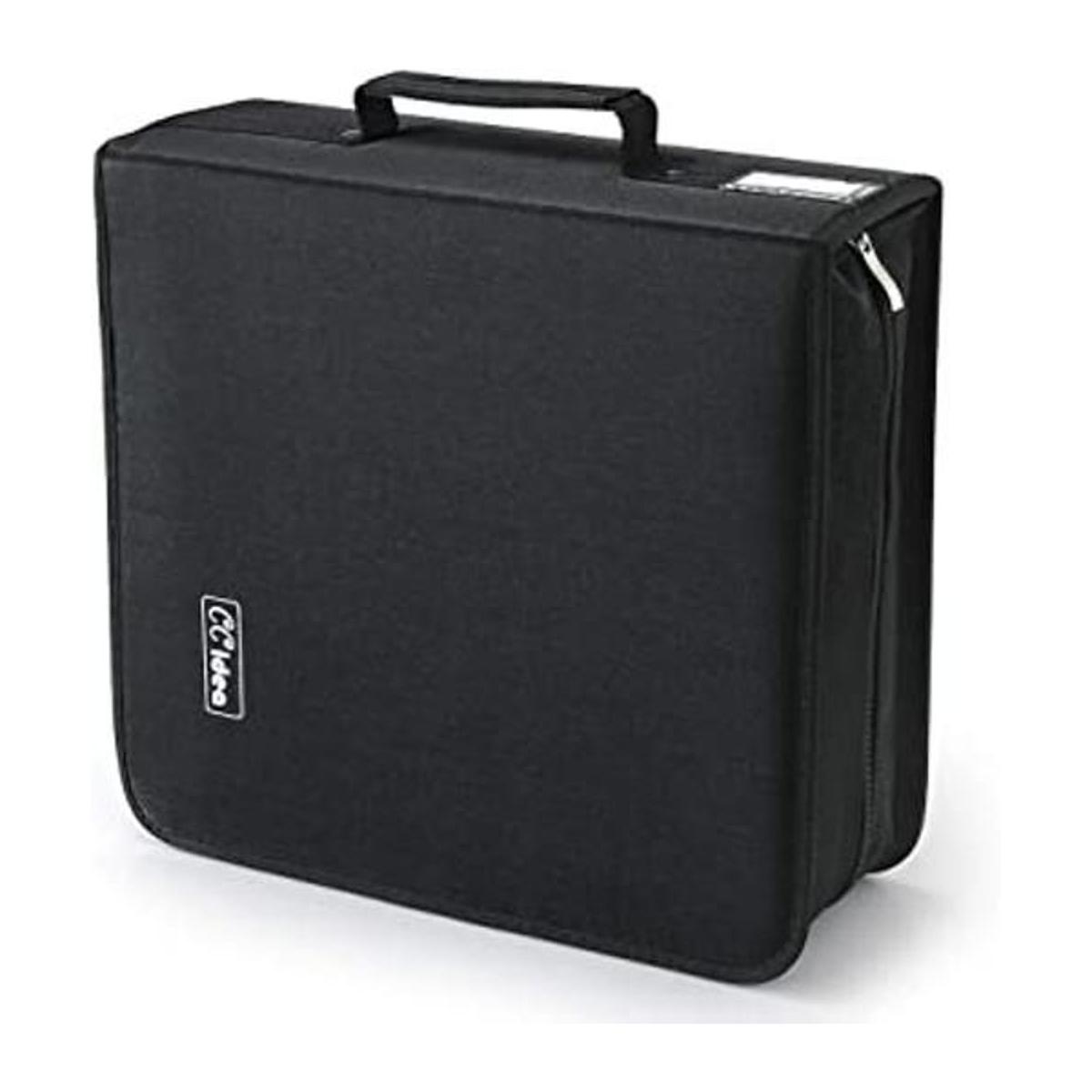 CCidea Estuche de CD para DVD carpeta multimedia cartera