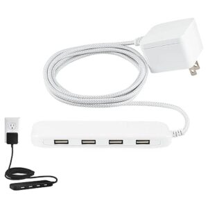 UltraPro GE 4 Port USB Charging Station 6 Ft Braided_1