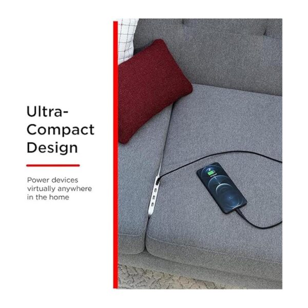 UltraPro GE 4 Port USB Charging Station 6 Ft Braided_3