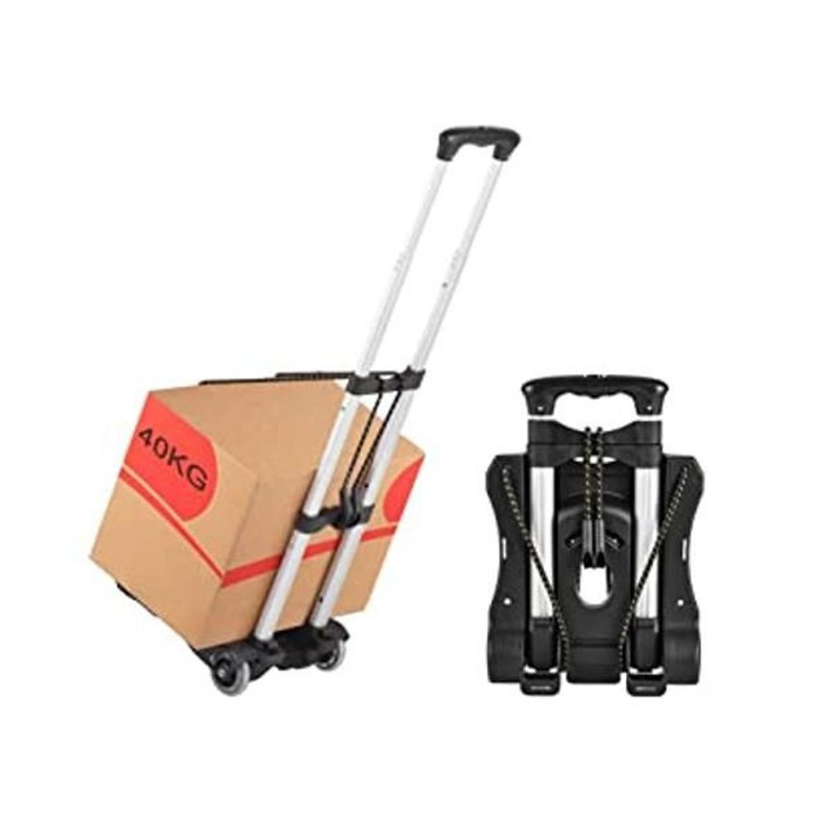 Hivexagon Carrito de equipaje plegable de 88 libras