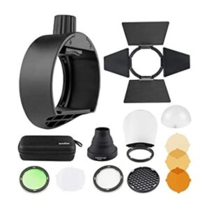 Godox AKR1 Kit de accesorios de cabeza redonda y adaptador_1