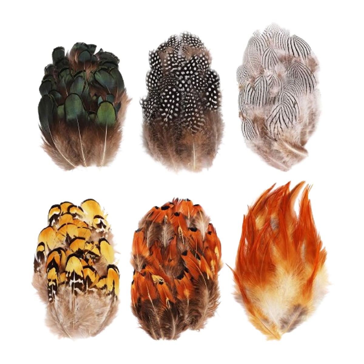 Mwoot Plumas de pollo naturales para manualidades 180