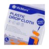 VICMORE Tela de plástico resistente de 3 mil para pintar