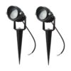 LAVAED Luces LED de paisaje de 10 W focos de camino de 12