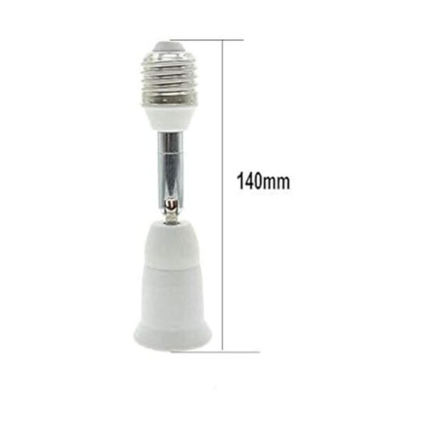 Aukora E26 E27 Extensor de enchufe de bombilla base_3