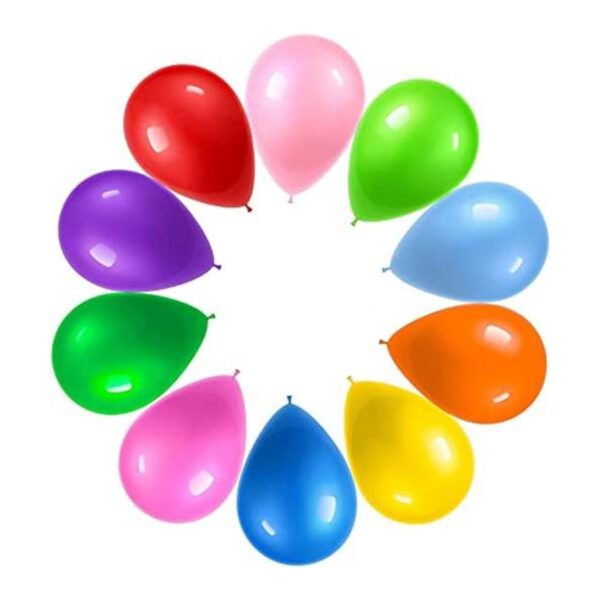 Prextex 1200 globos de fiesta de 12 pulgadas 10 colores_1