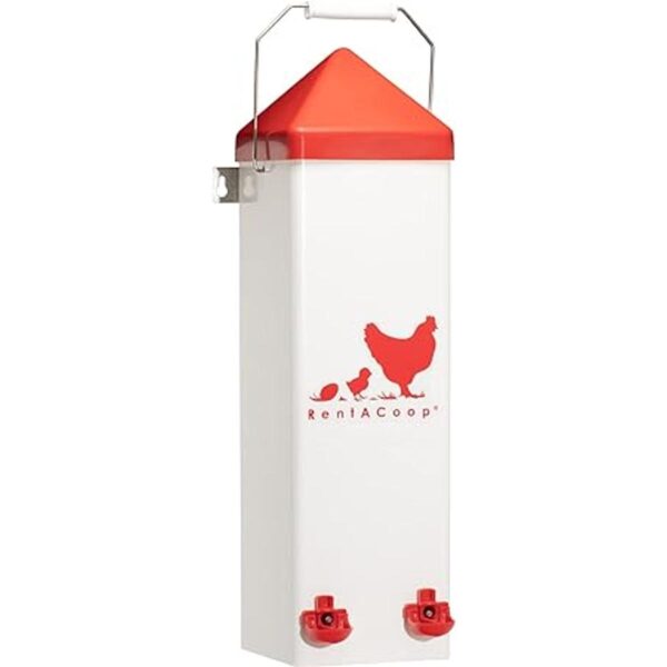 RentACoop Waterer de pollo de doble taza capacidad de 2_2