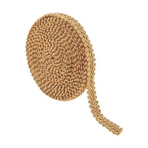 PH PandaHall 15 yardas borde de trenzado dorado de 0.512