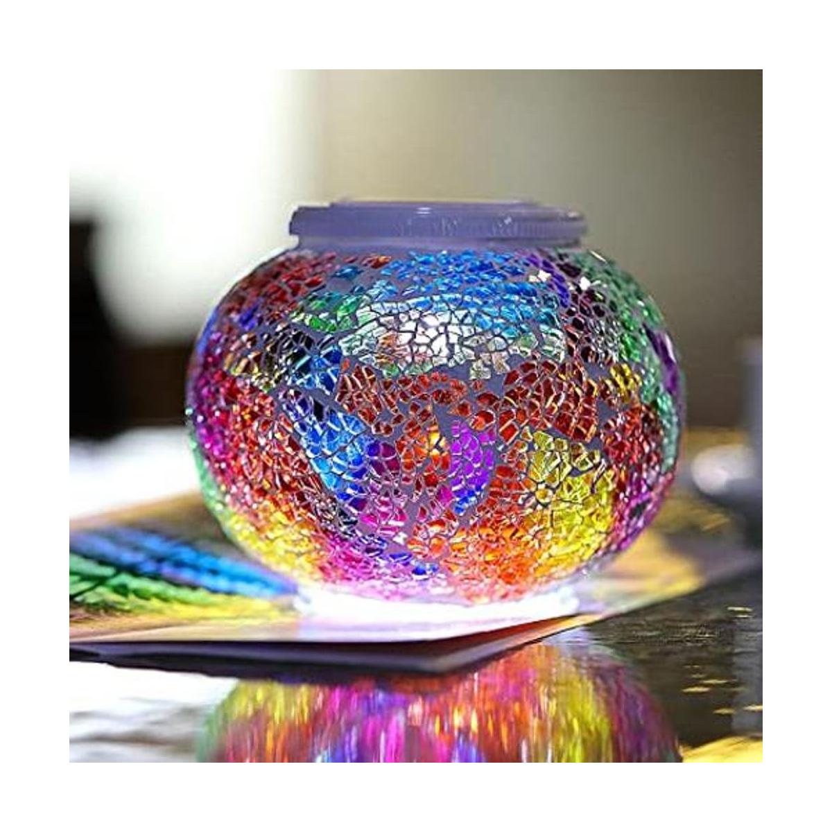 Starryfill Luces solares de mosaico que cambian de color