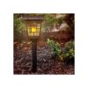 SOLAR BASICS SB57B Luna Flame Bulb Solar Accent Light