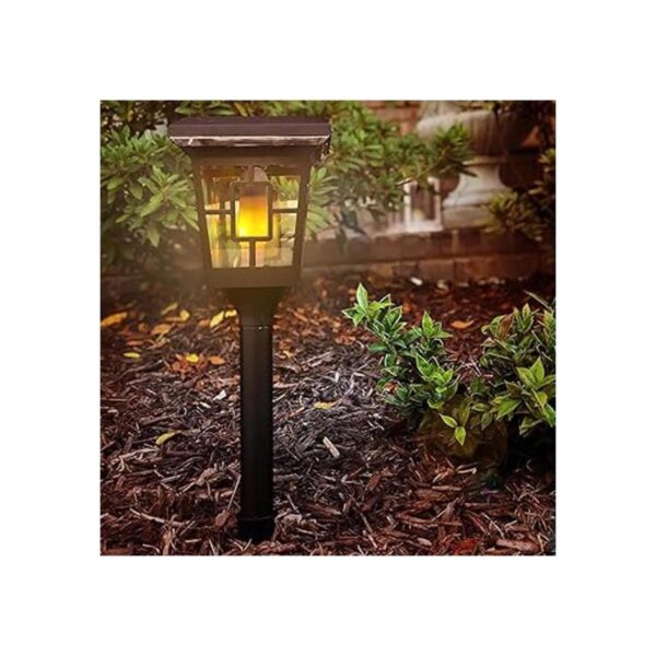 SOLAR BASICS SB57B Luna Flame Bulb Solar Accent Light