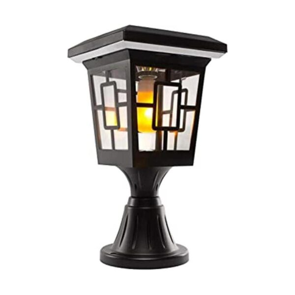 SOLAR BASICS SB57B Luna Flame Bulb Solar Accent Light