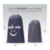 HOMEST XL Wash Me Bolsa de lavandería de viaje lavable a