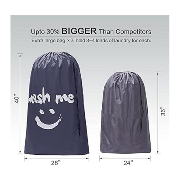 HOMEST XL Wash Me Bolsa de lavandería de viaje lavable a