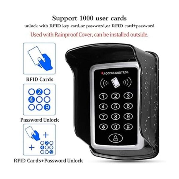 HFeng Teclado de control de acceso independiente con