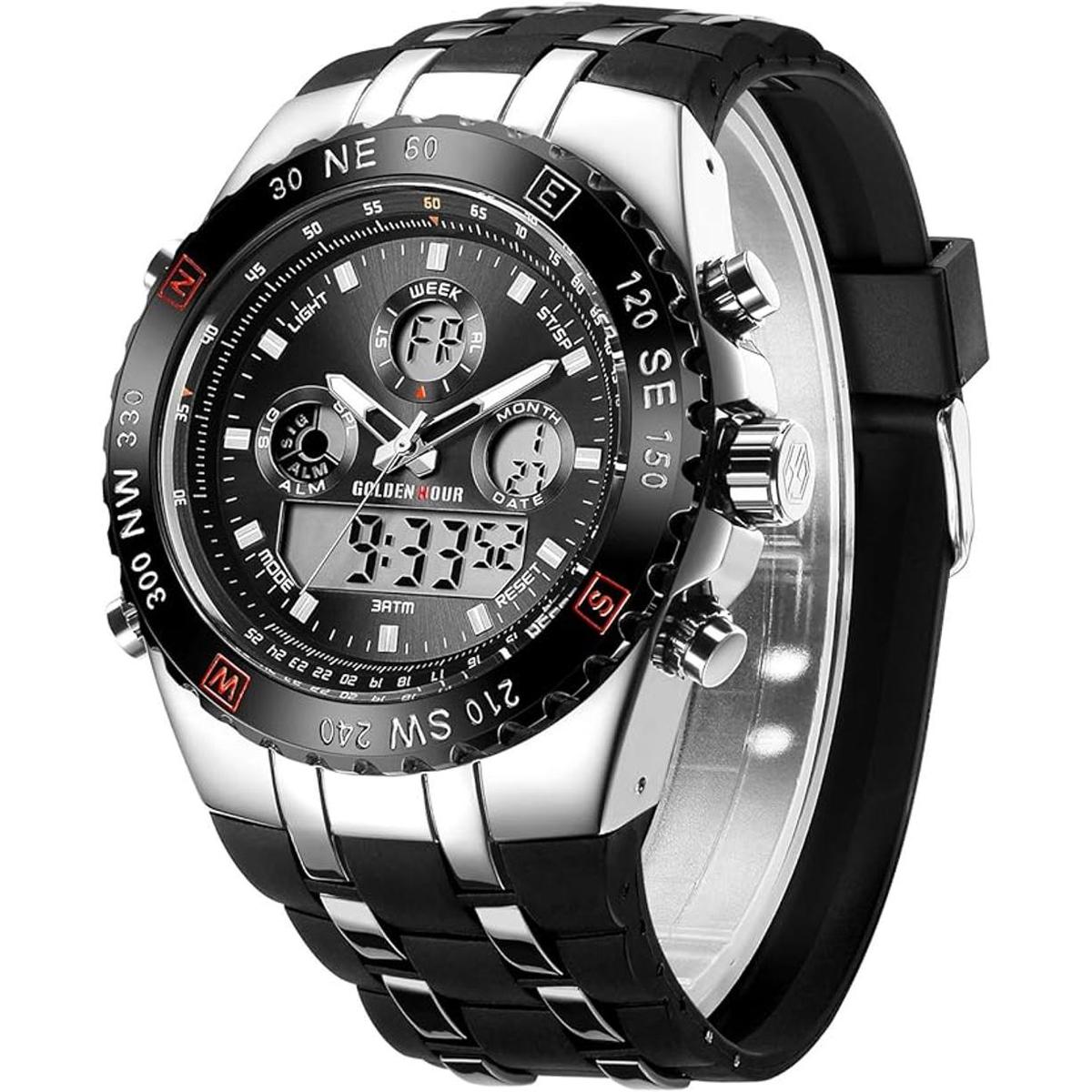 GOLDEN HOUR Relojes deportivos militares de lujo para