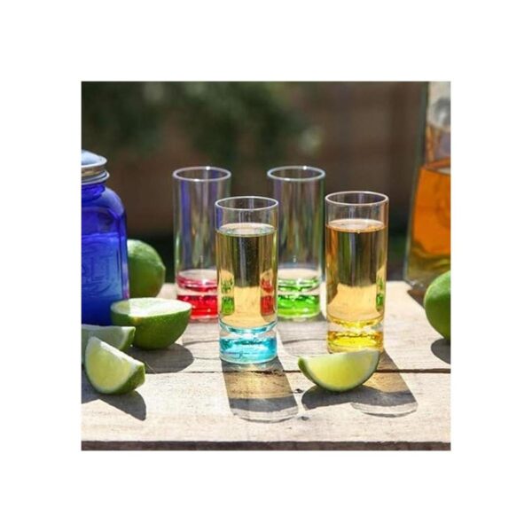 Lilys Home Vasos de chupito irrompibles para interiores