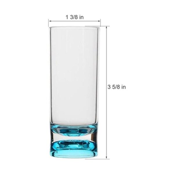 Lilys Home Vasos de chupito irrompibles para interiores