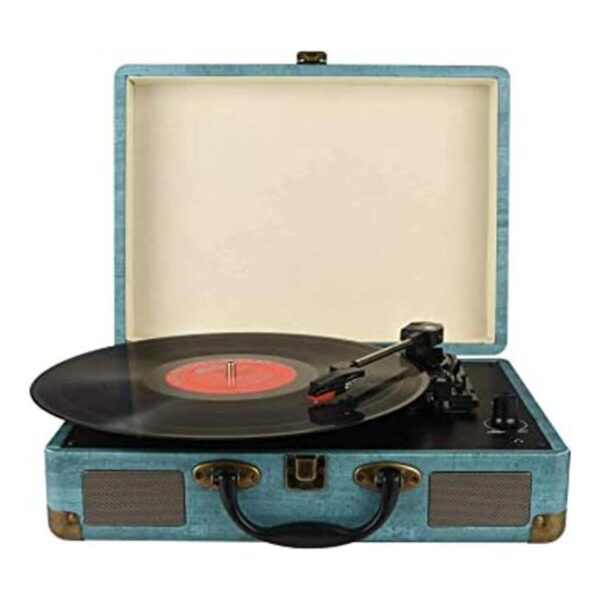 Reproductor de discos de vinilo giratorio inalámbrico de 3_1