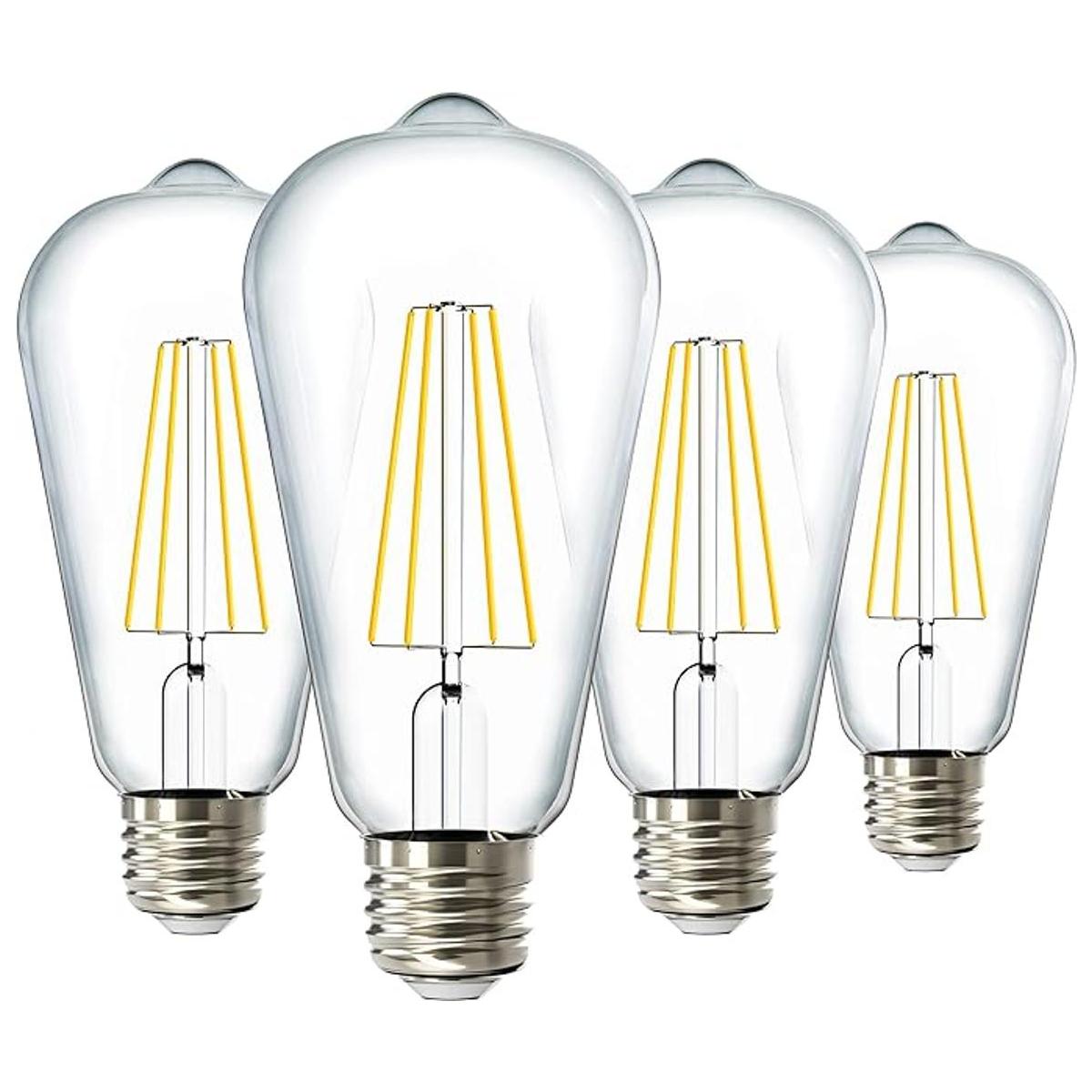 Sunco Lighting Bombillas LED Edison de 2700 K color