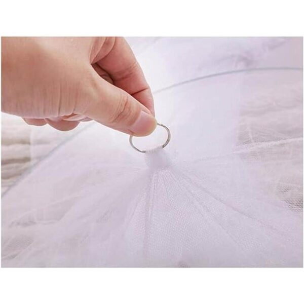 Eimilaly Mosquitera toldo para cama para decoración de_4