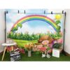 BELECO Telón de fondo de tela de 7 x 5 pies arco iris y_5