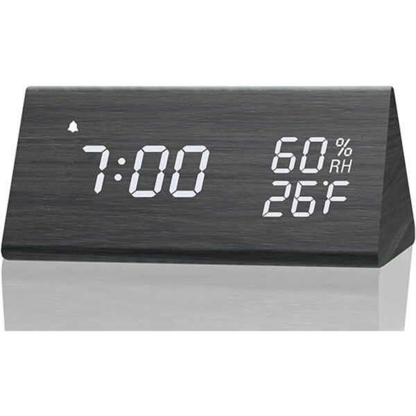 Despertador digital con pantalla LED electrónica de_1