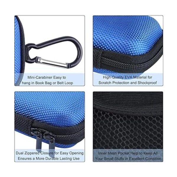Hootek Funda rígida para disco duro 2 unidades