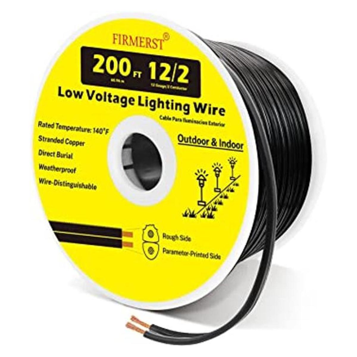 Cable de iluminación de paisaje de baja tensión