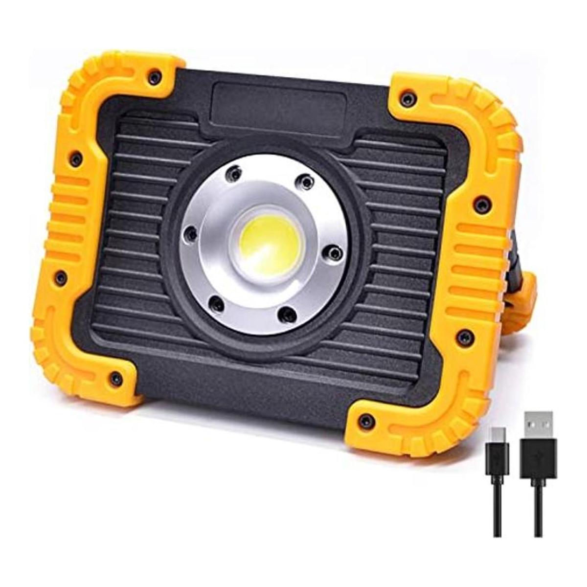ODISTAR Luz de trabajo recargable LED de 20 W portátil