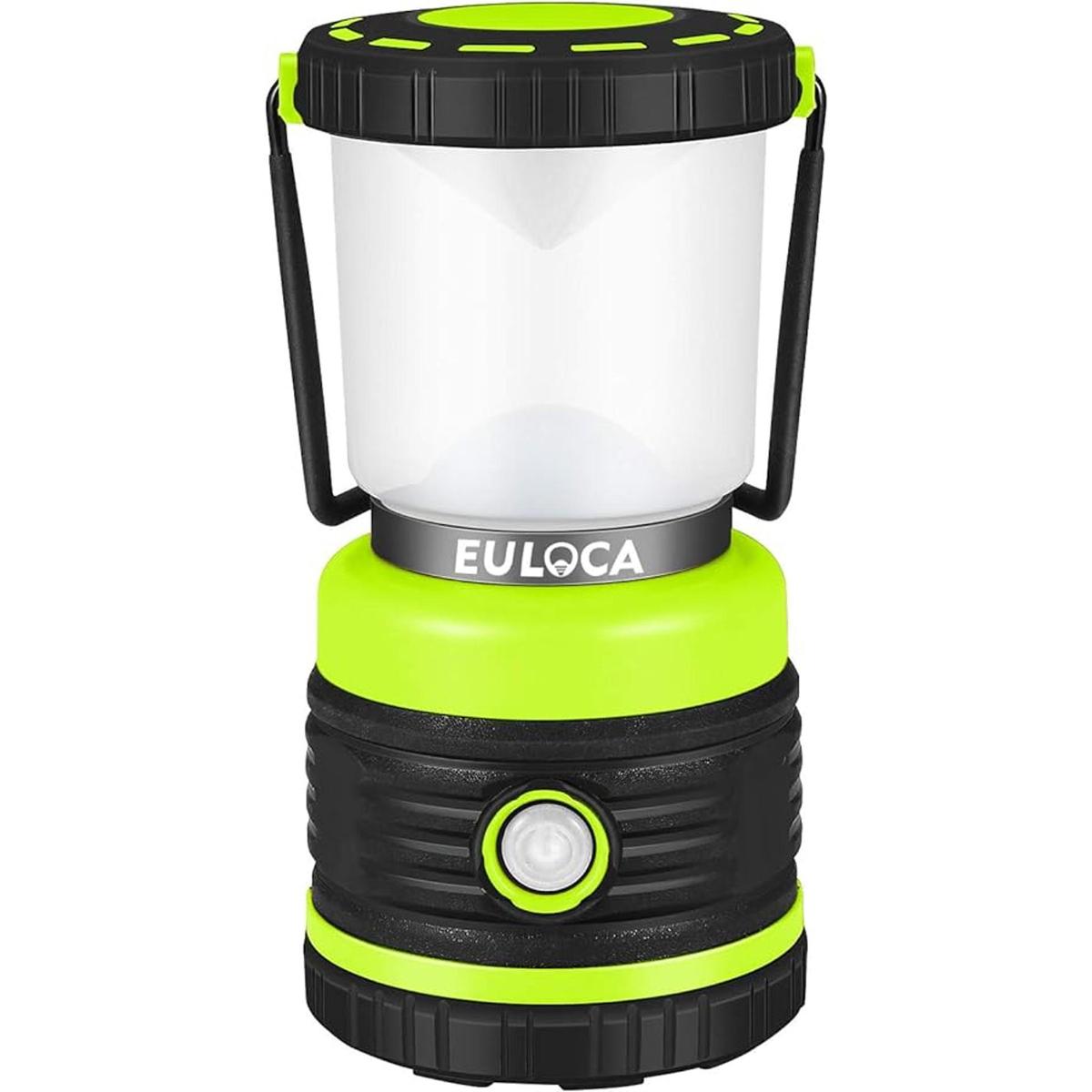 EULOCA Linterna de camping LED Super brillante 1200lm