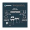 Eastman Kit de instalación de lavavajillas con cable_6