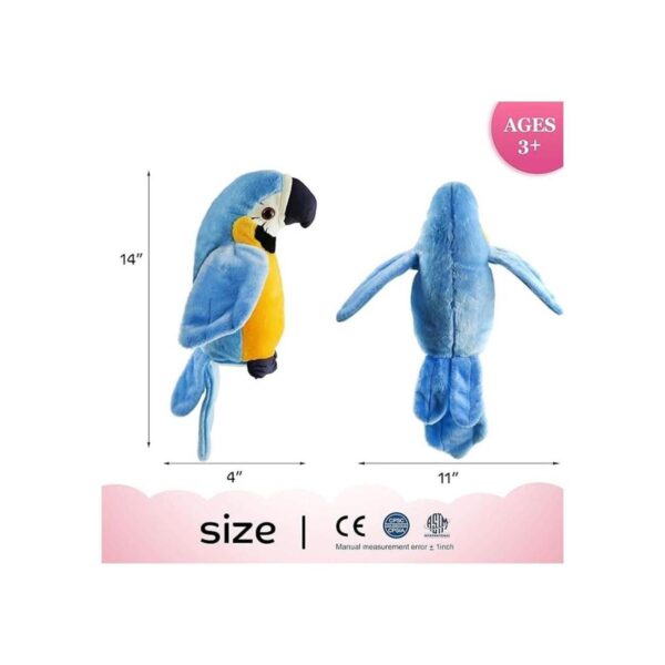 Houwsbaby Juguete electrónico de peluche parlante repite_4