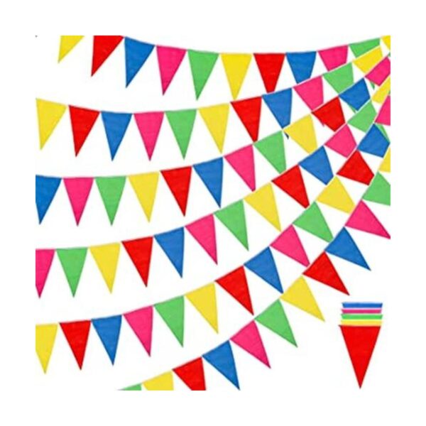 RUBFAC 720 banderines de bandera de colores de 1020 pies