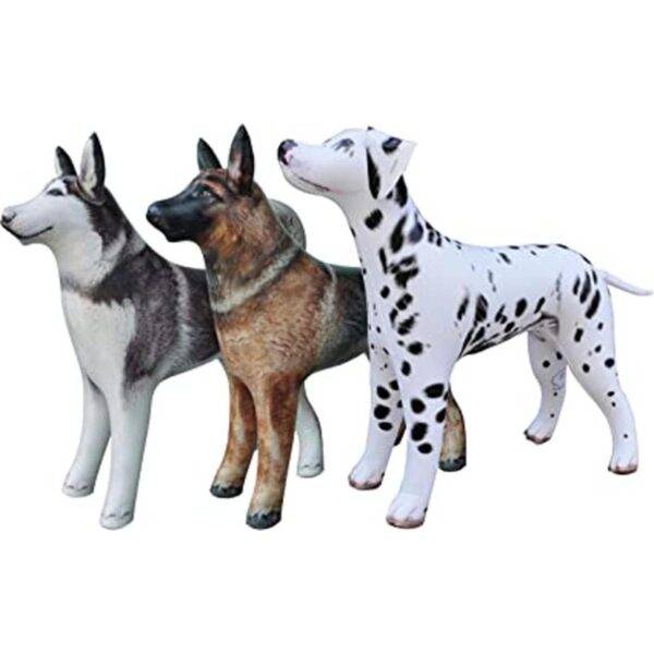 Jet Creations Paquete de 3 animales inflables para perros_1