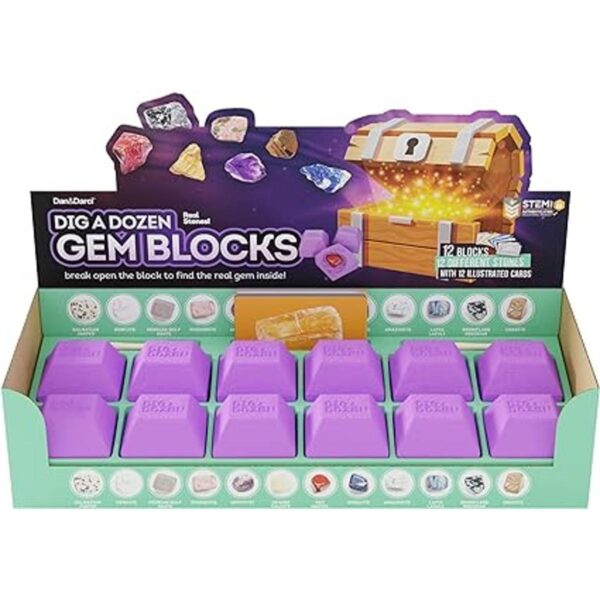 Dig a Dozen Gem Blocks Rompe 12 bloques de piedras_5
