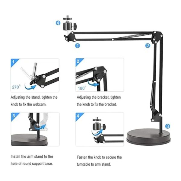 OXENDURE Soporte para cámara web soporte para cámara de_2