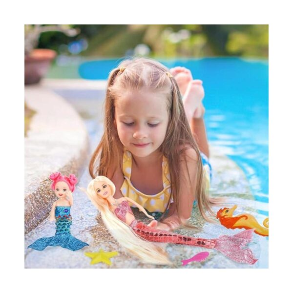 Bettina Juego de regalo de muñeca de princesa sirena con