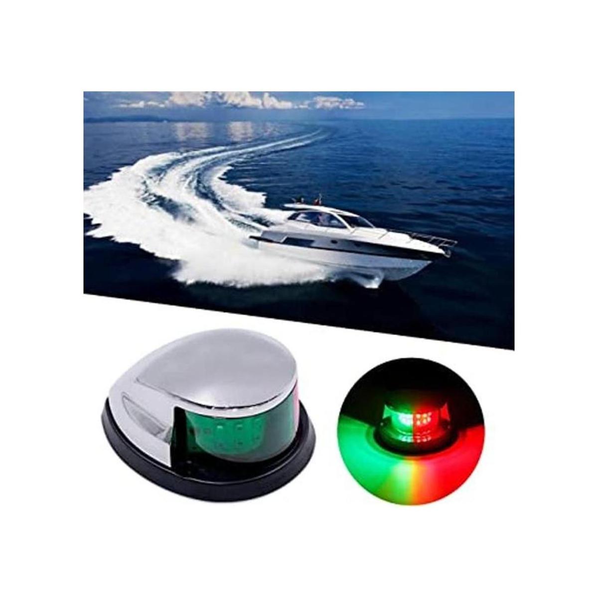 Obcursco Luces de navegación para barcos luces LED de