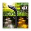 Luces solares para exteriores IP55 impermeables para_3