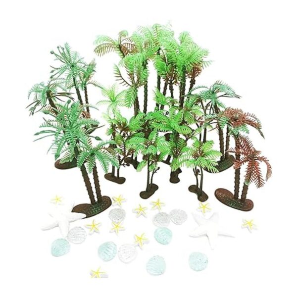 42 palmeras de coco Seasonsky 20 piezas de plástico